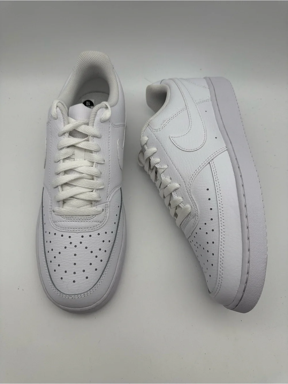 BRAND NEW Nike Court Vision Low Triple White US Men’s Sz 10 Style CD5463-100